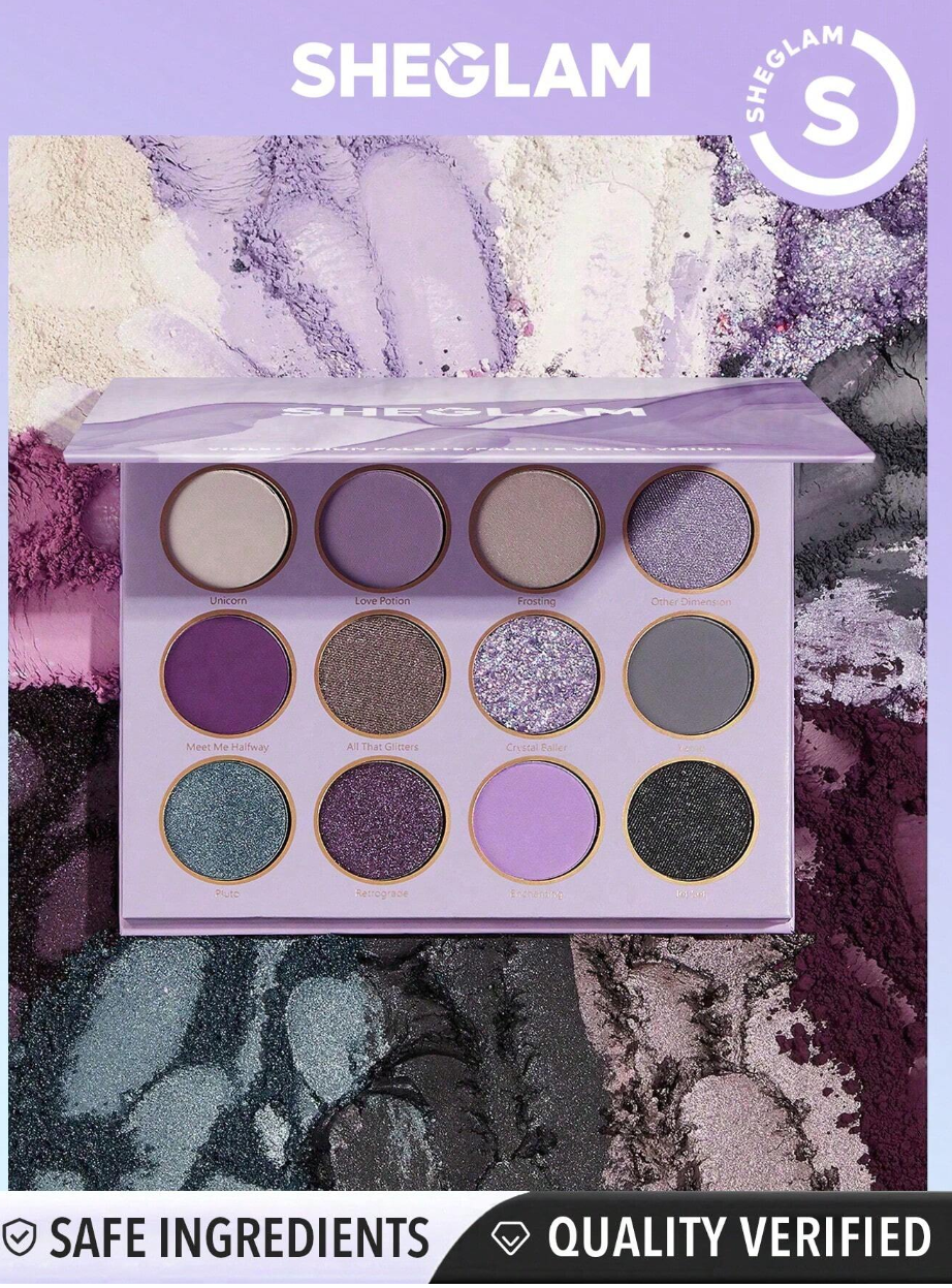 SHEGLAM Violet Vision Palette Valentine'S Day Decor Love Gift Winter