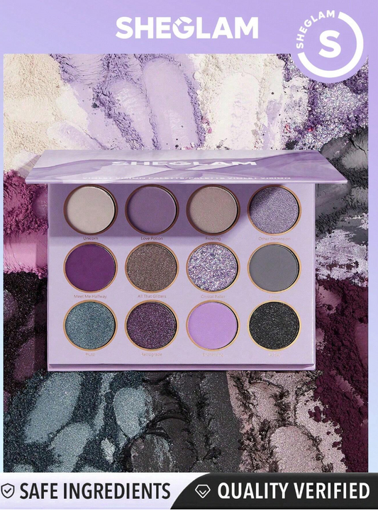 SHEGLAM Violet Vision Palette Valentine'S Day Decor Love Gift Winter