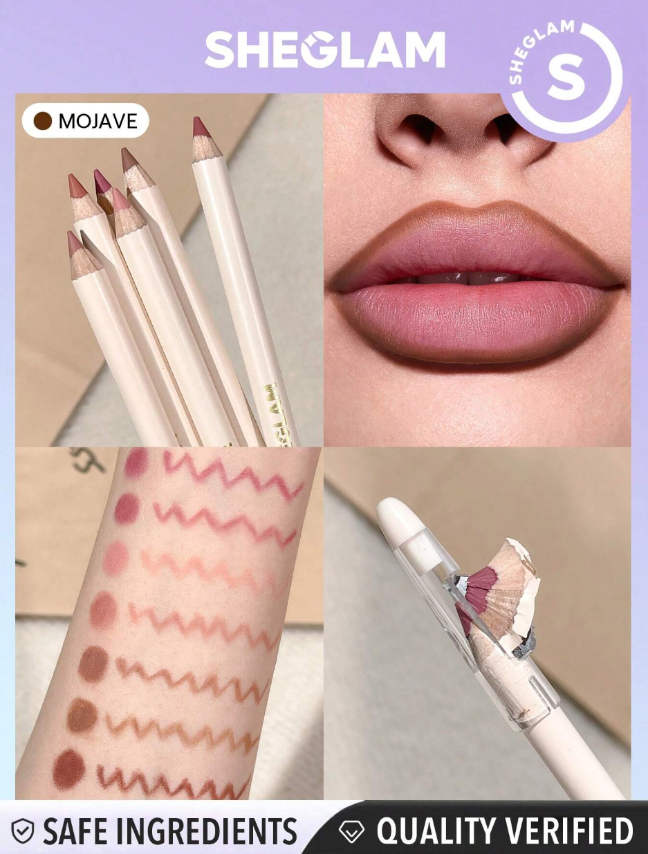 SHEGLAM Lip Facts Lip Liner-Mojave Valentine'S Day Decor Love Gift Winter Y2K Makeup