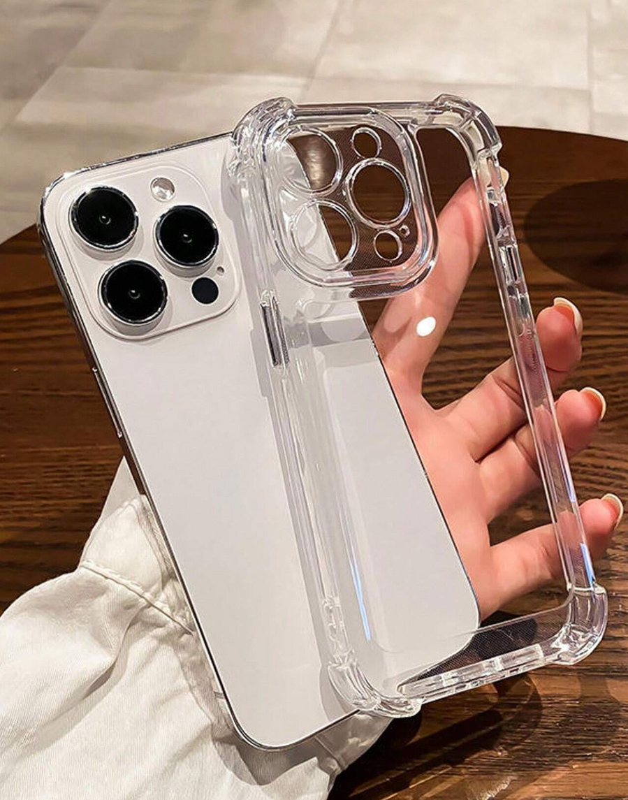 Apple Premium Luxury Electroplated Transparent Phone Case,