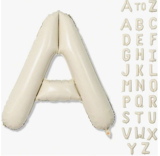 Inch White Letter Balloon for Birthday Party Decorations