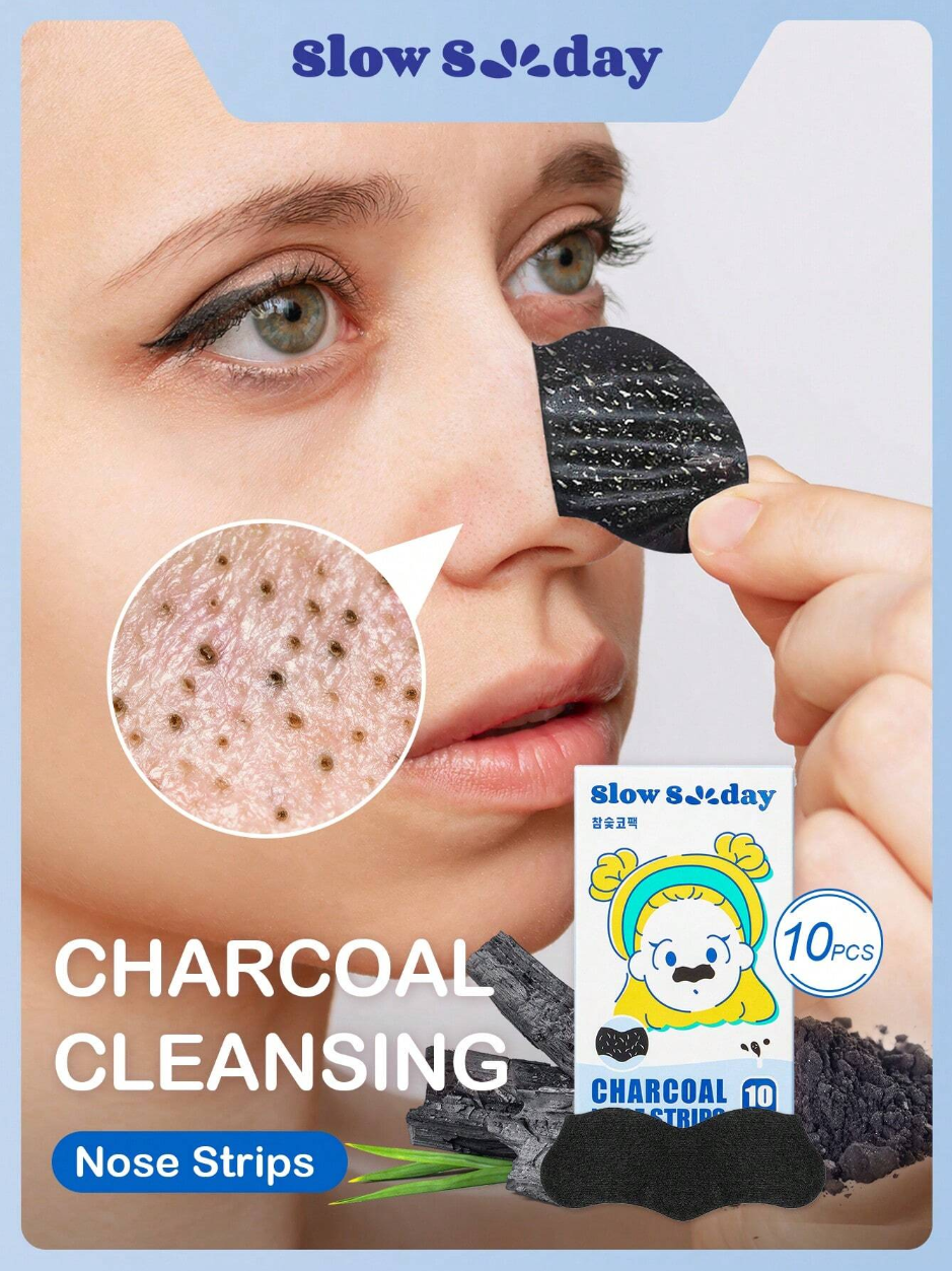 SlowSunday Blackhead Remover Nose Strips, Deep Cleanse and Refresh Your Skin
