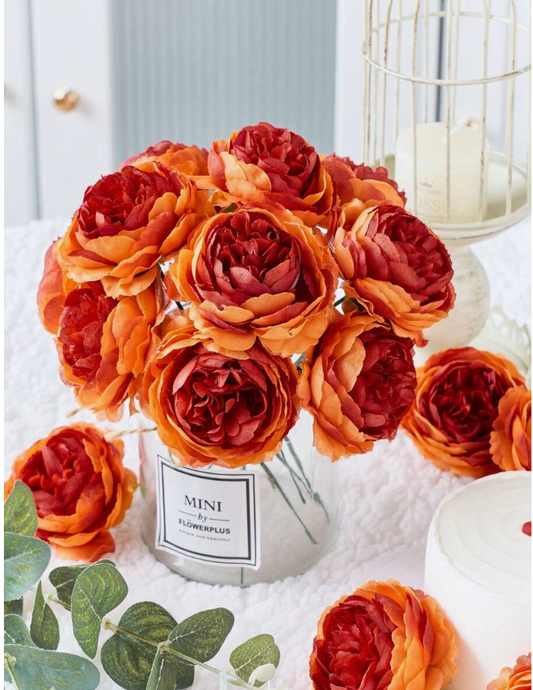 Artificial Peony Flowers Simulated Peony Flower Heads