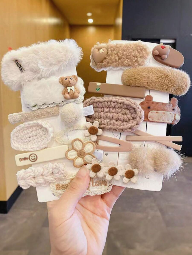 Design Hair Clips, Bangs Clips For Girls