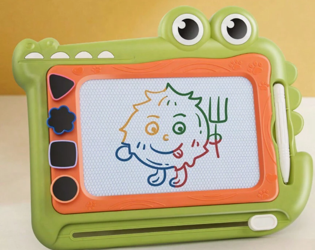 Color Drawing Board Writing Board, Cartoon Crocodile Shape
