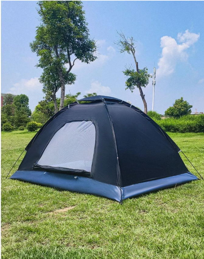 ulti-Color Portable Folding Camping Tent, Rainproof & UV Resistant, 2-Person Size