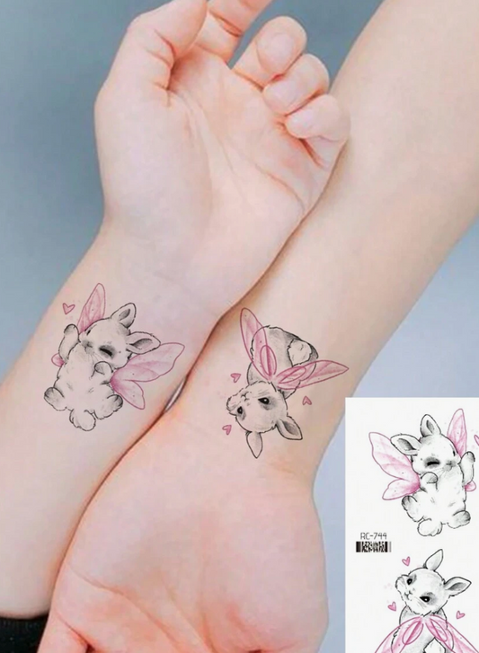 1 Sheets Small Size Body Art Temporary Tattoo Stickers For Men And Women