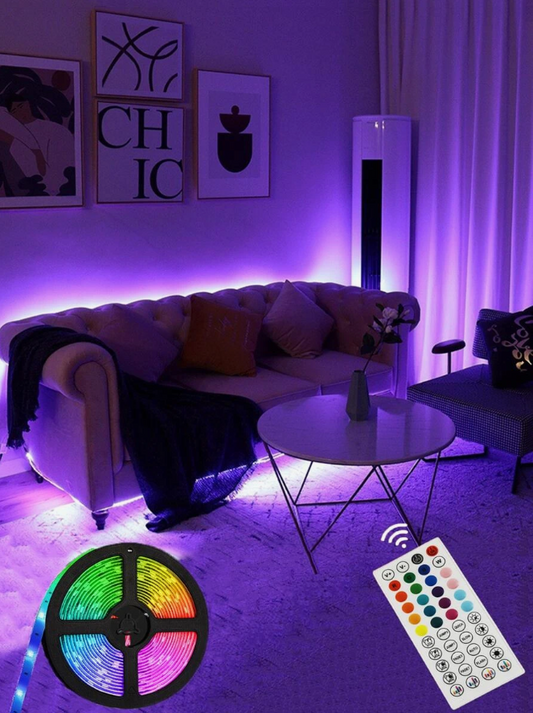 Smart RGB Music Strip Light With Remote Control