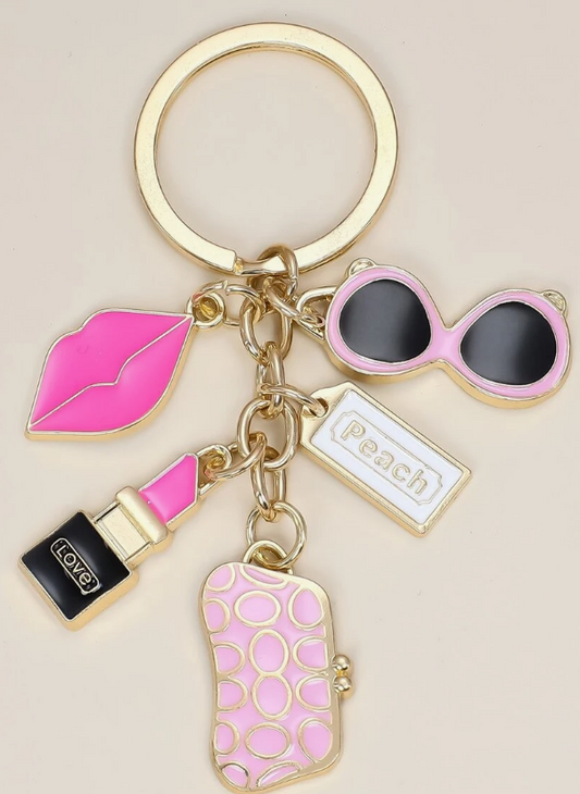 1pc Fashion Lip Charm Keychain For Gifts, Wallets, School Bags,