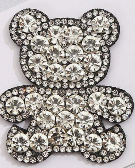 Piece Set Of New Handmade Rhinestone Teddy Bear DIY Accessories