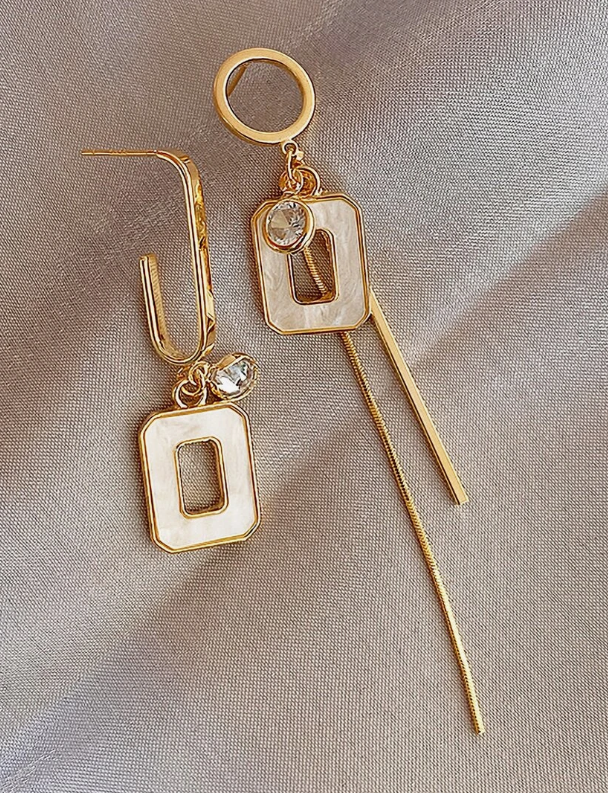 Andkiss Geo Drop Earrings