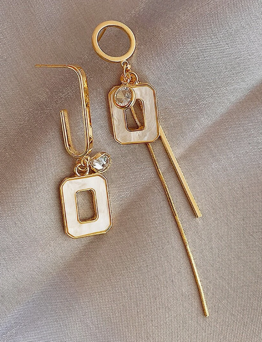 Andkiss Geo Drop Earrings