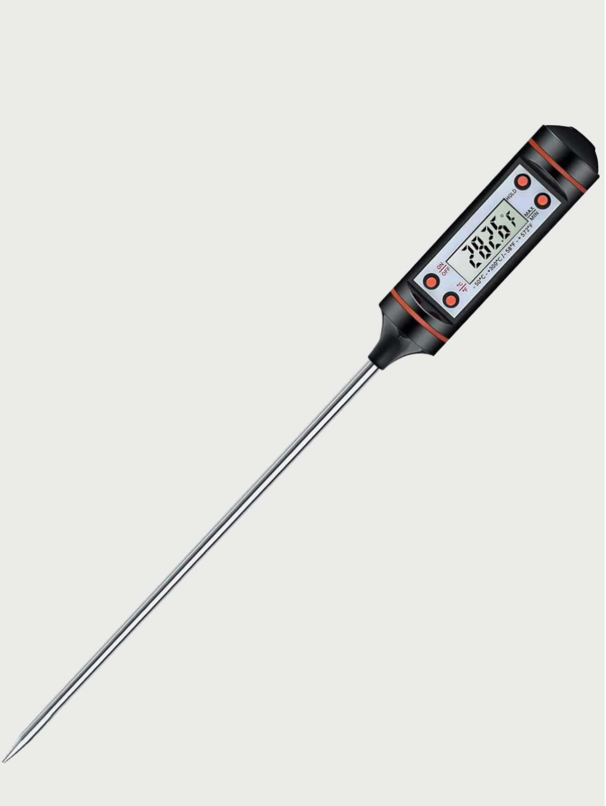 Digital Storing Kitchen Thermometer and Temperature Sensor Gauge for Cooking Food Kitchen Meat