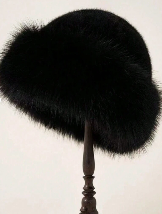 New Plush Mongolian Hat Ladies Autumn AndWinter Cold Warm Atmosphere With Cute PlushHats